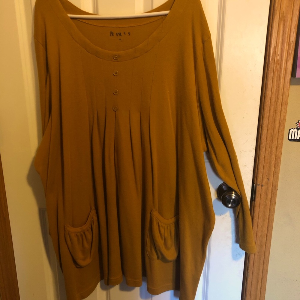 Romans Mustard long sleeve shirt